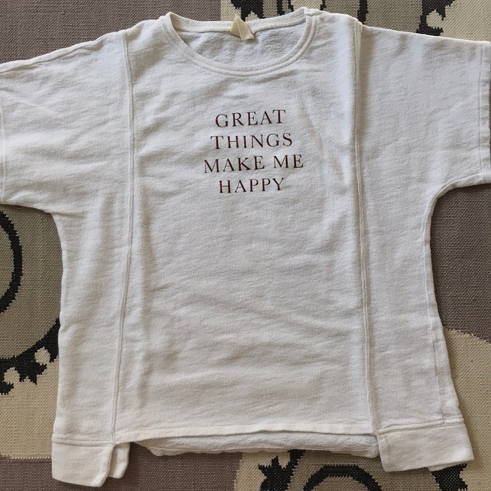 Great Things make me happy t shirt